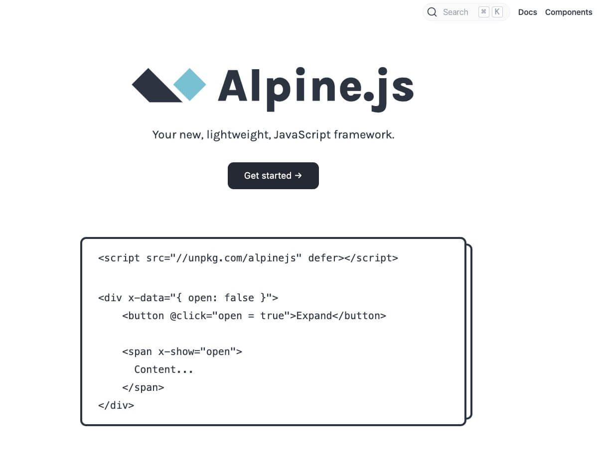 AlpineJS